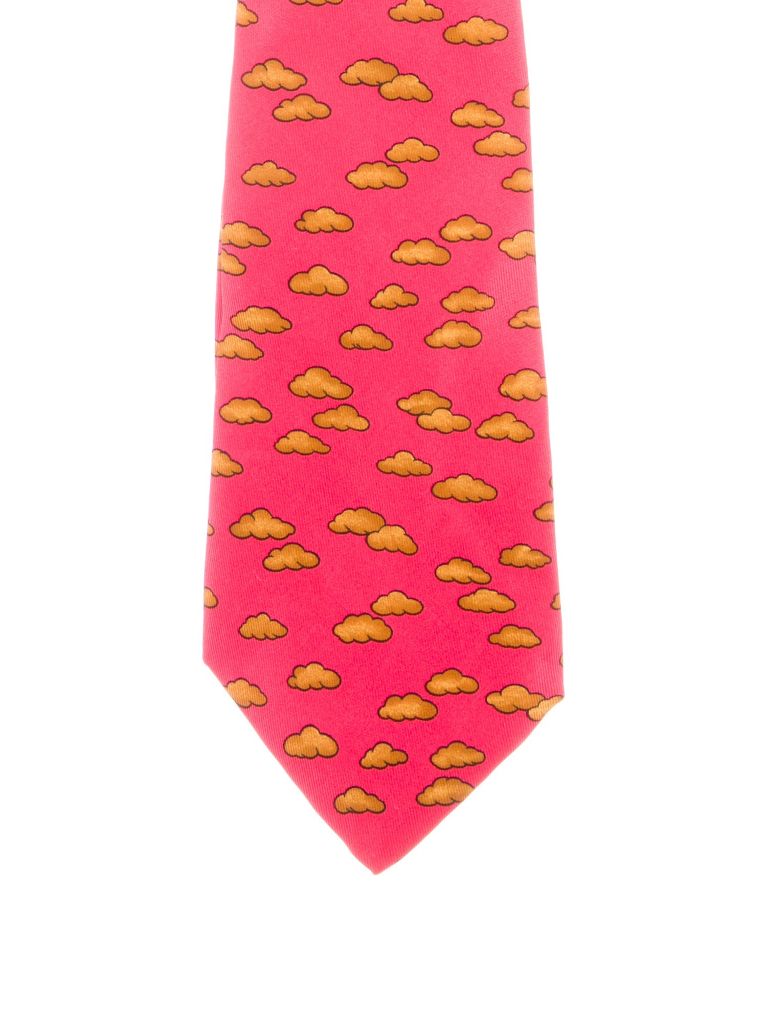 Hermès Silk Pattern Tie