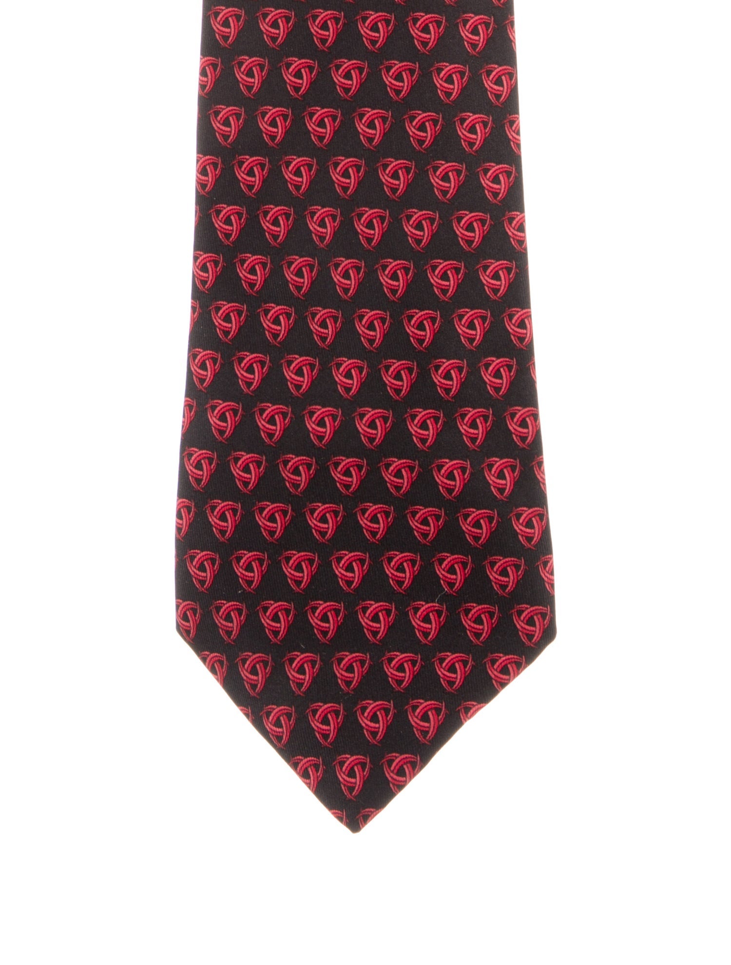 Hermès Silk Pattern Tie