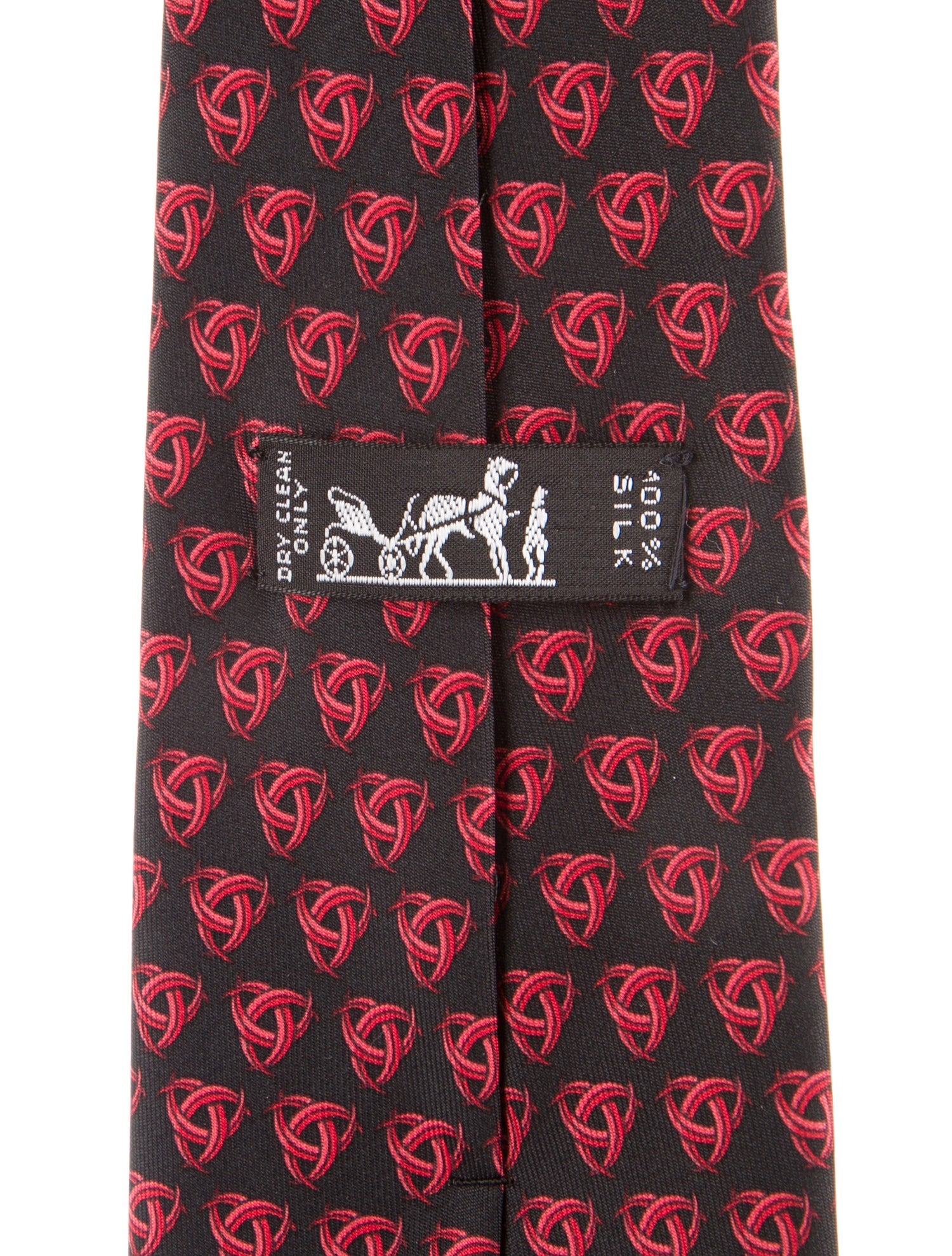 Hermès Silk Pattern Tie