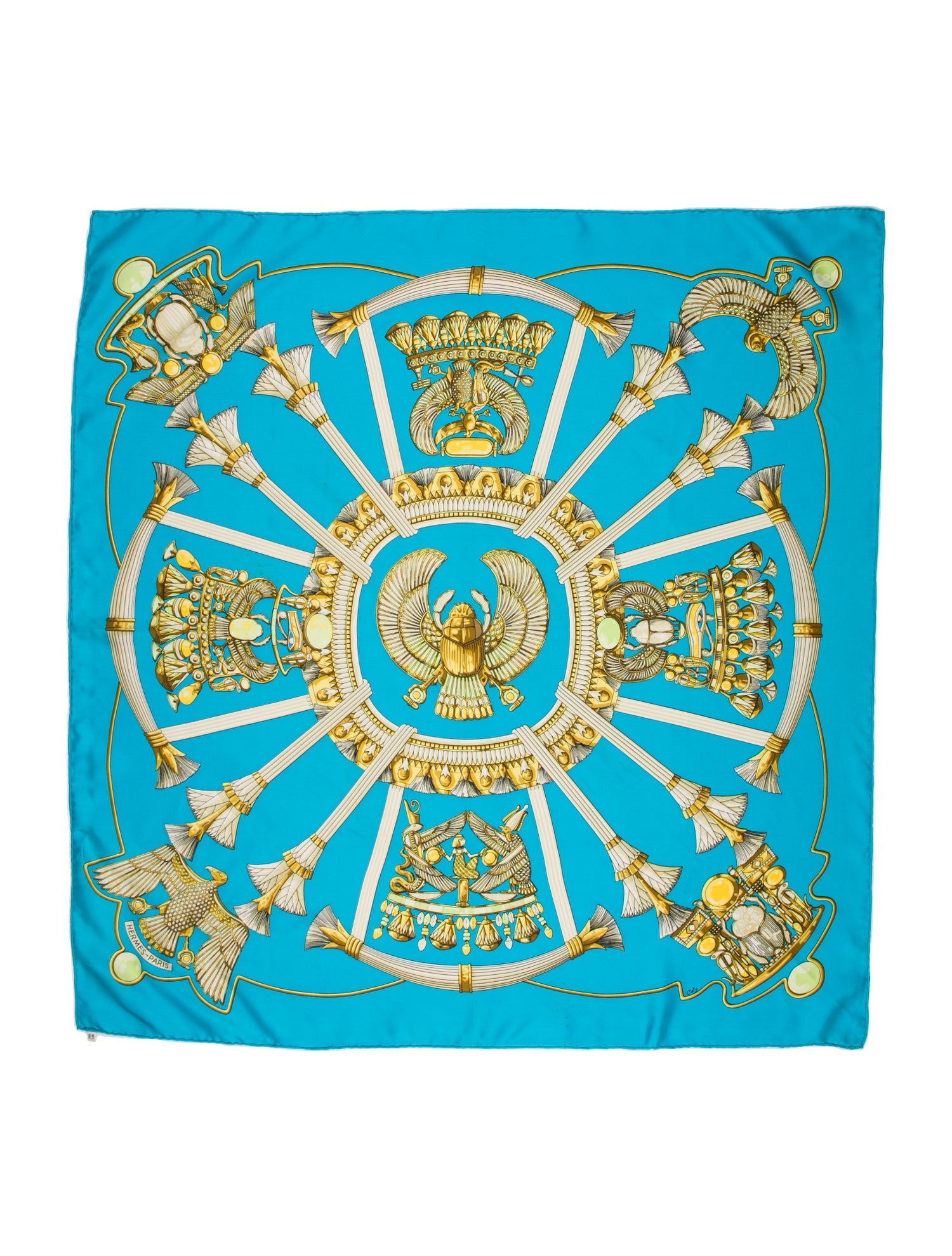 Hermès Egypte Silk Scarf