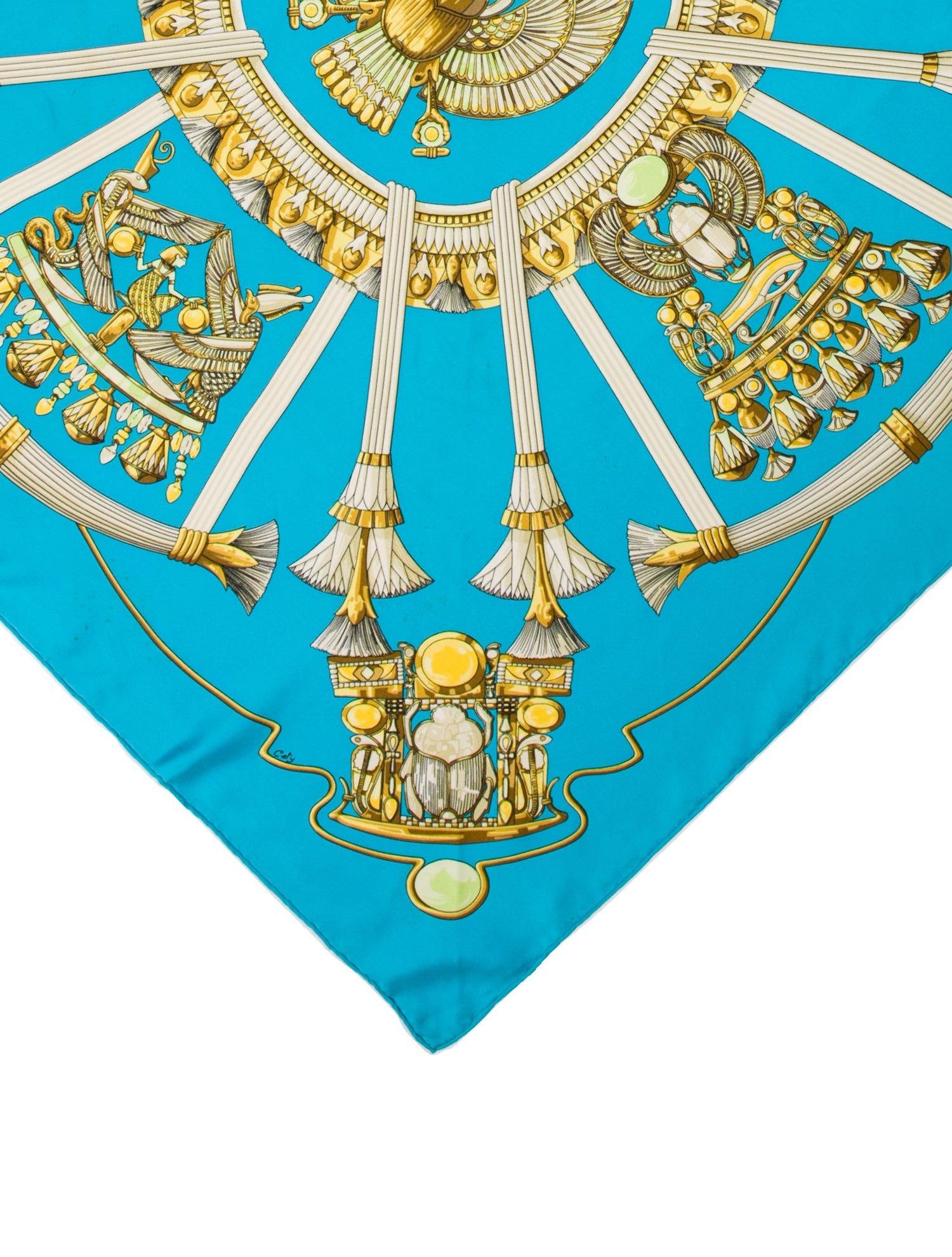 Hermès Egypte Silk Scarf