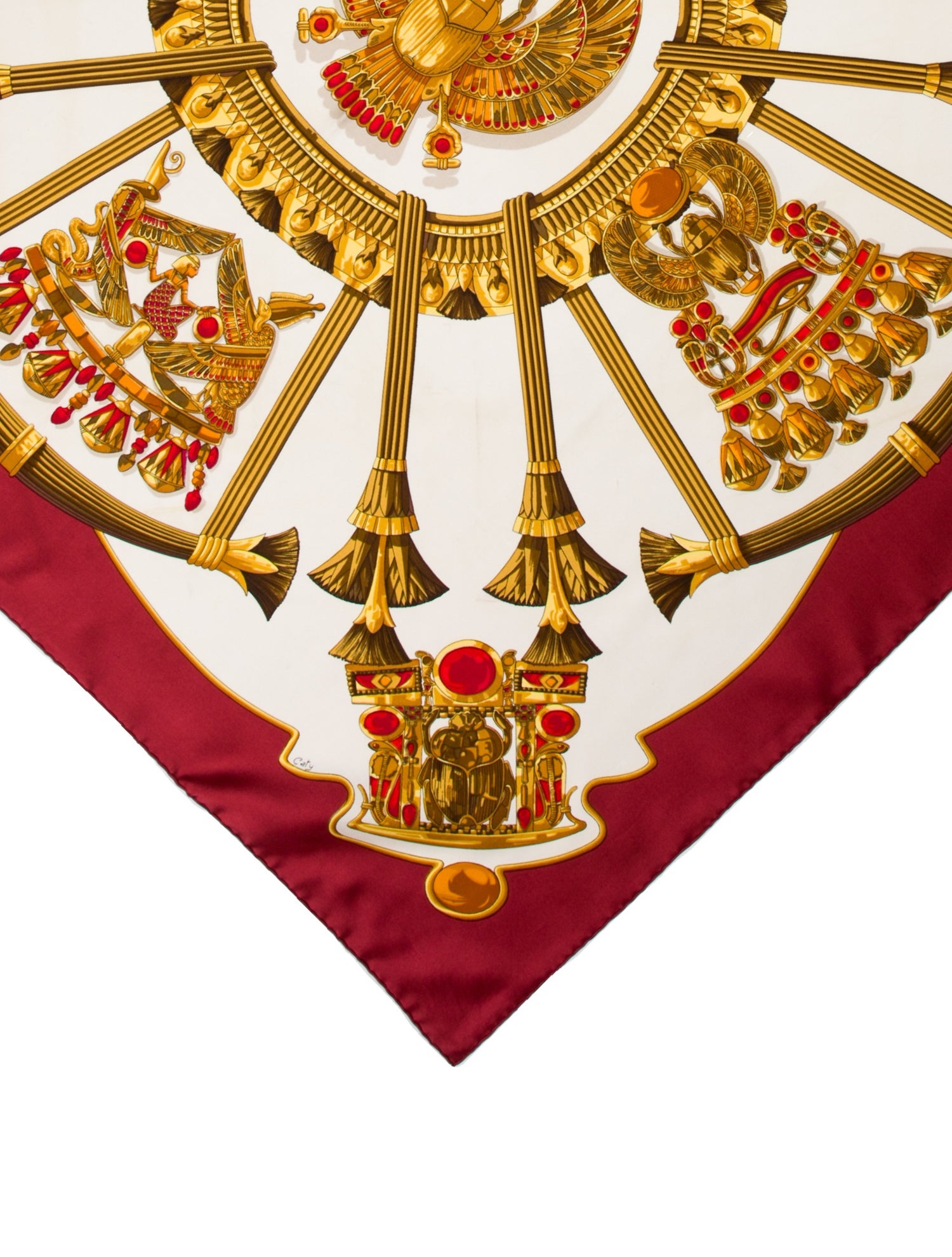 Hermès Scarebee et Pectoraux Silk Scarf