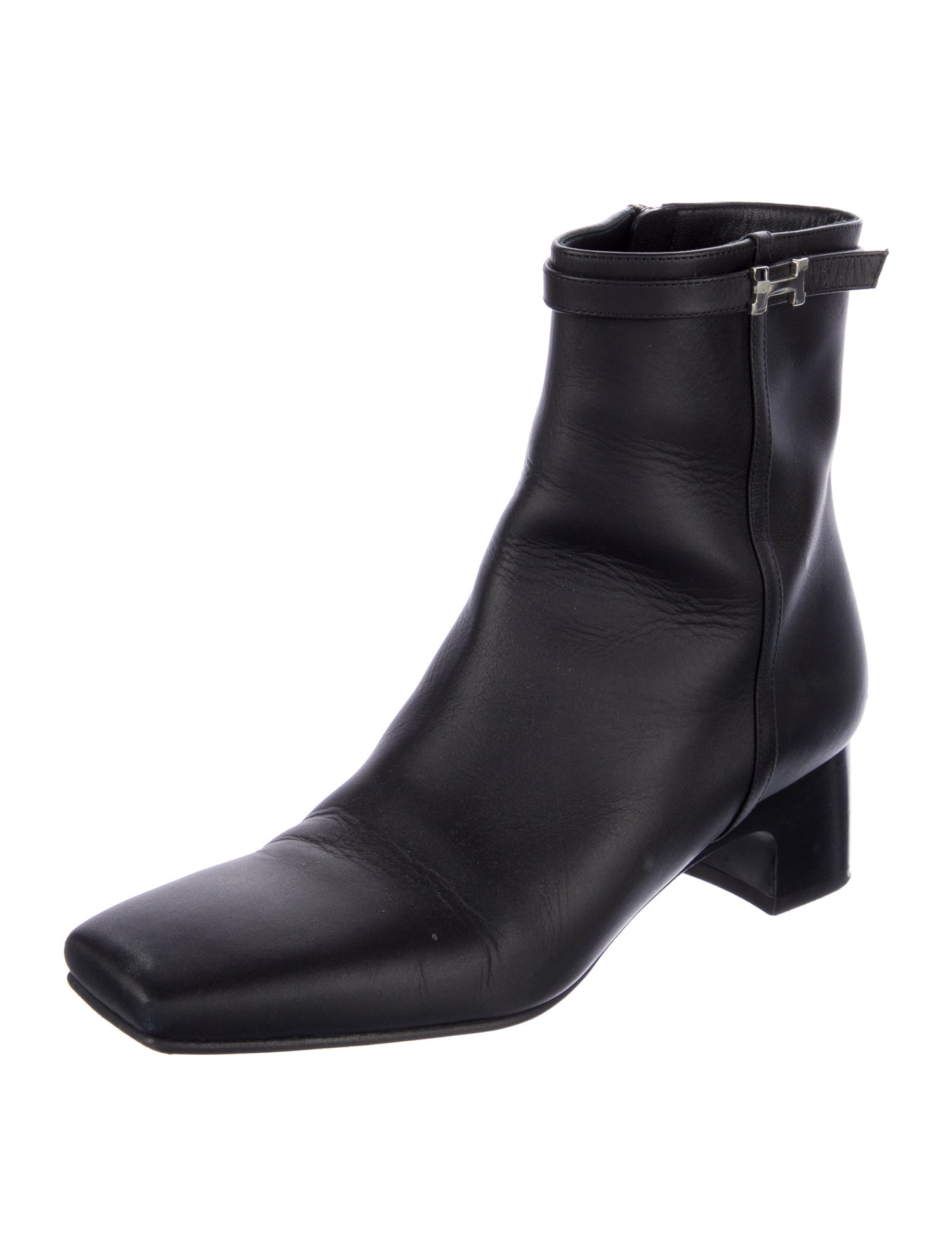 Hermès Hommage H Logo Boots