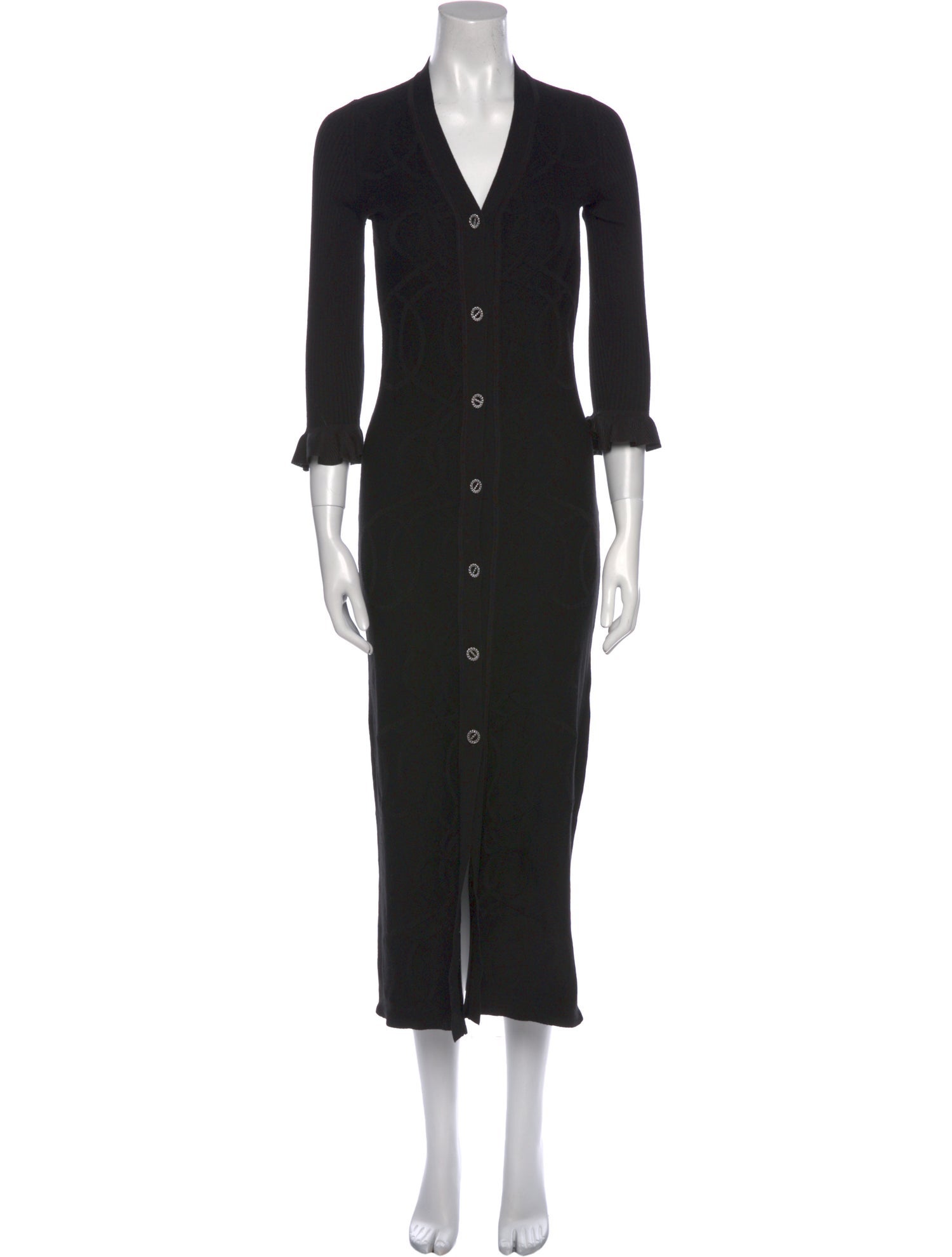 Hermès Wool Midi Length Dress w/ Tags