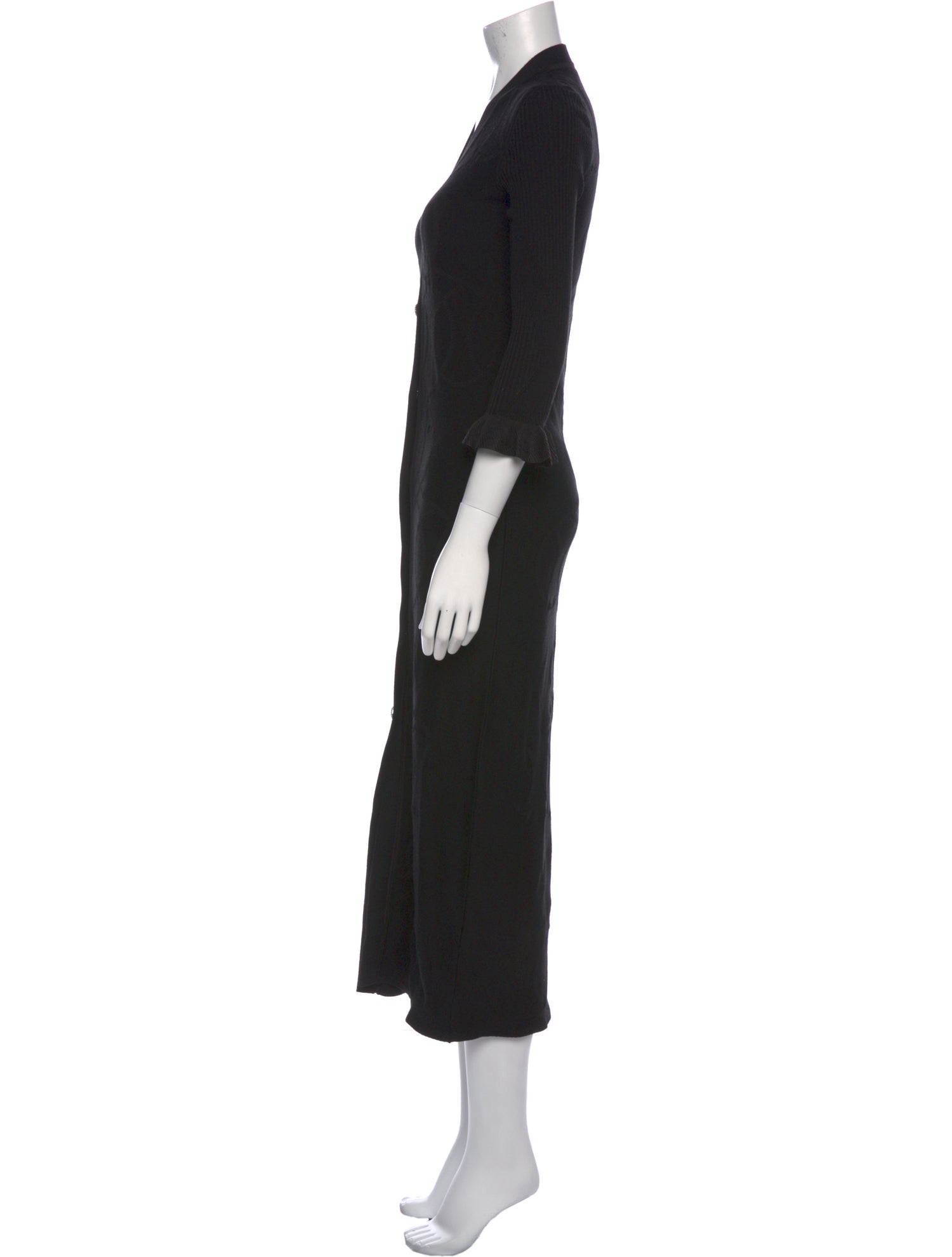 Hermès Wool Midi Length Dress w/ Tags