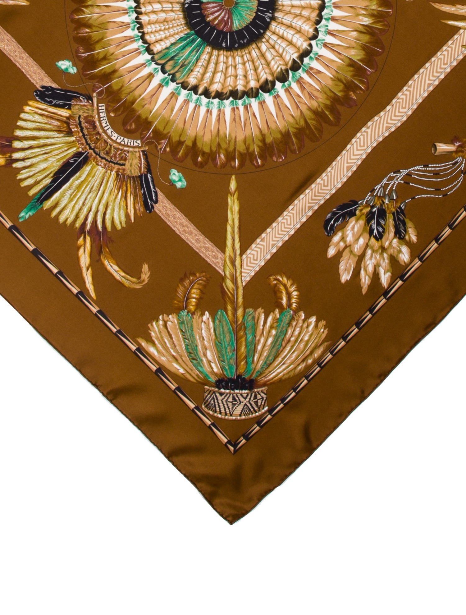 Hermès Brazil Silk Scarf