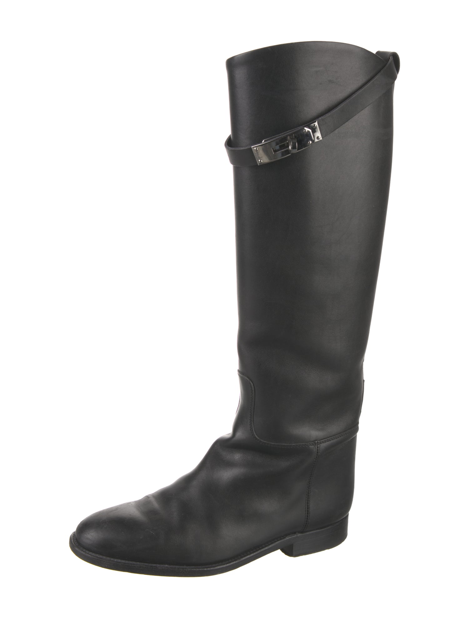 Hermès Leather Riding Boots