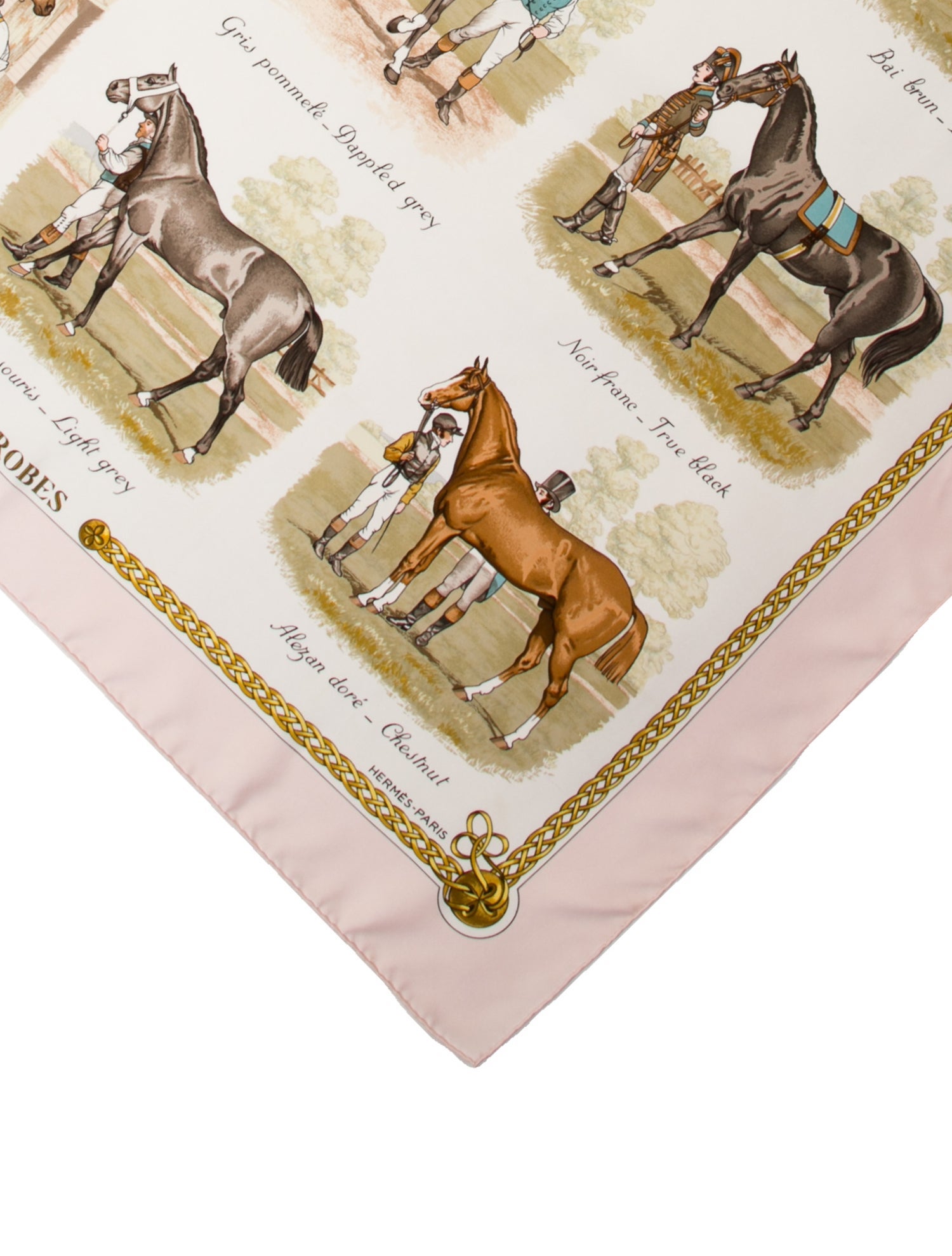 Hermès Les Robes Silk Scarf