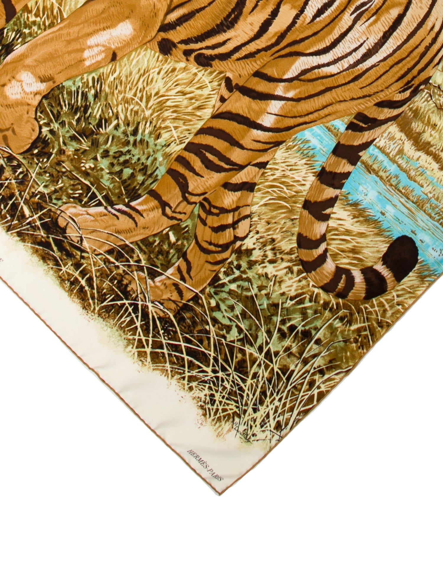 Hermès Tigre Du Bengale Silk Scarf w/ Tags