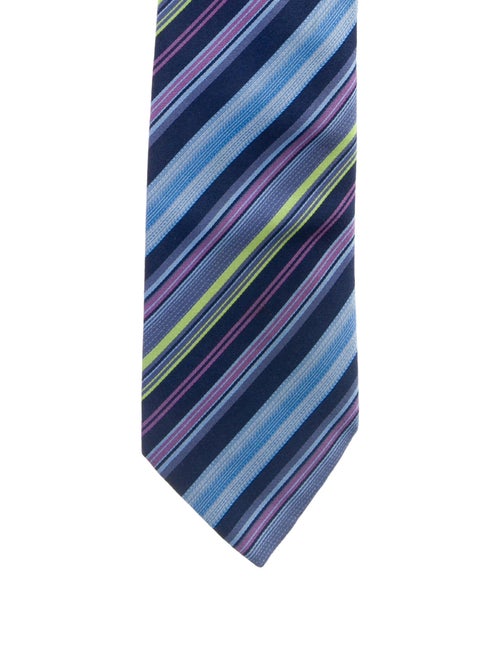 Hermès Silk Pattern Printed Tie