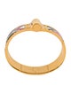 Hermès Wide Enamel Hinged Bangle Bracelet