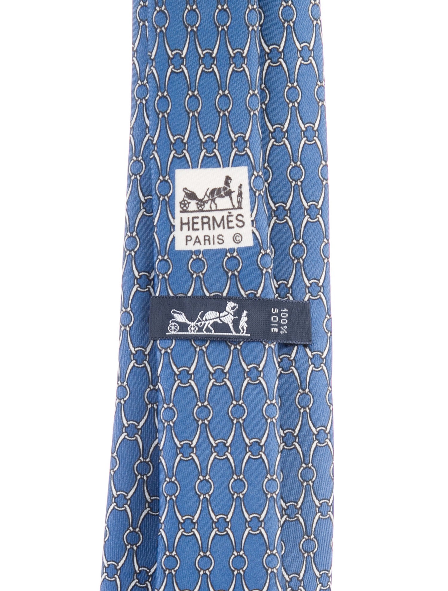 Hermès Patterned Tie