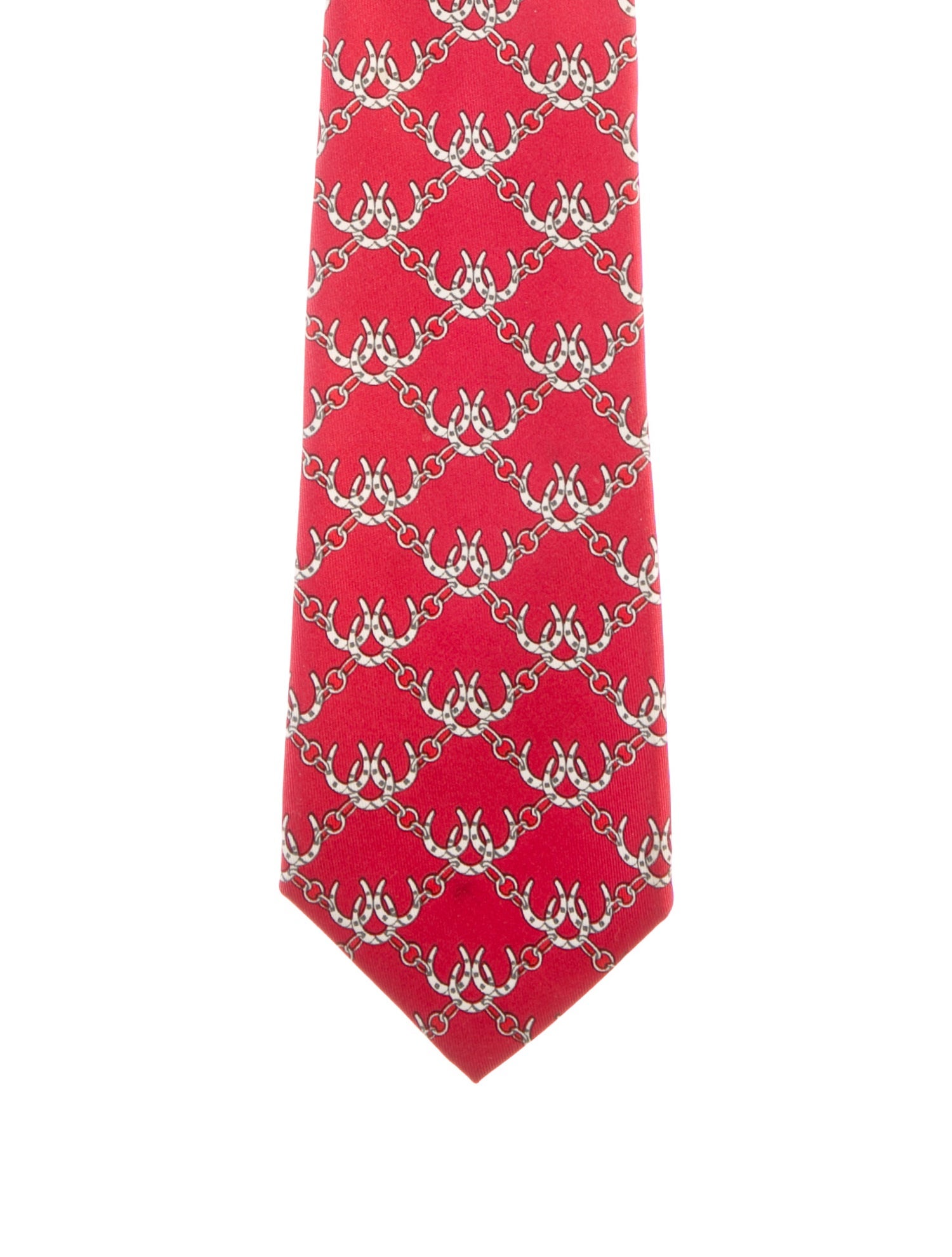 Hermès Patterned Tie