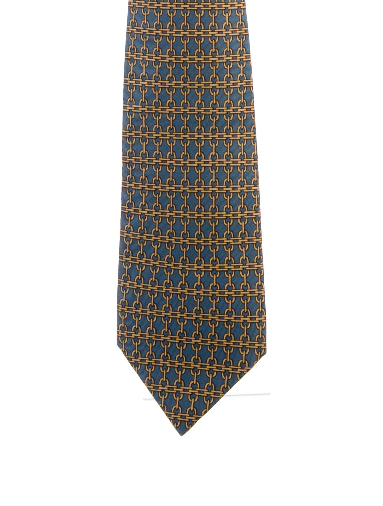Hermès Silk Patterned Tie