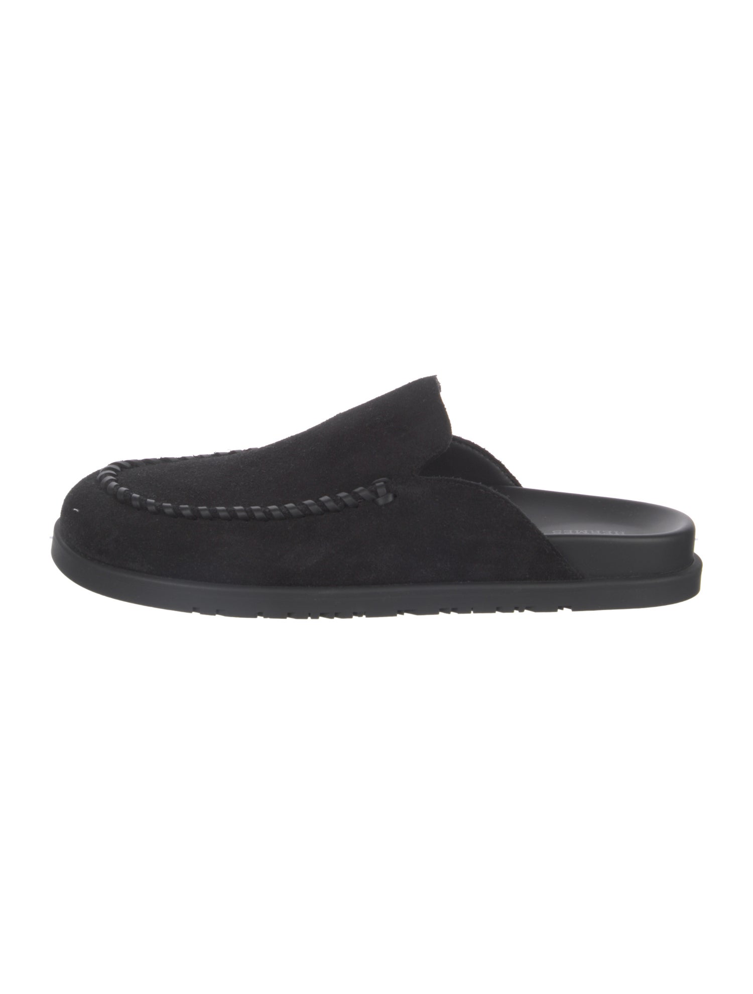 Hermès Johan Suede Slippers