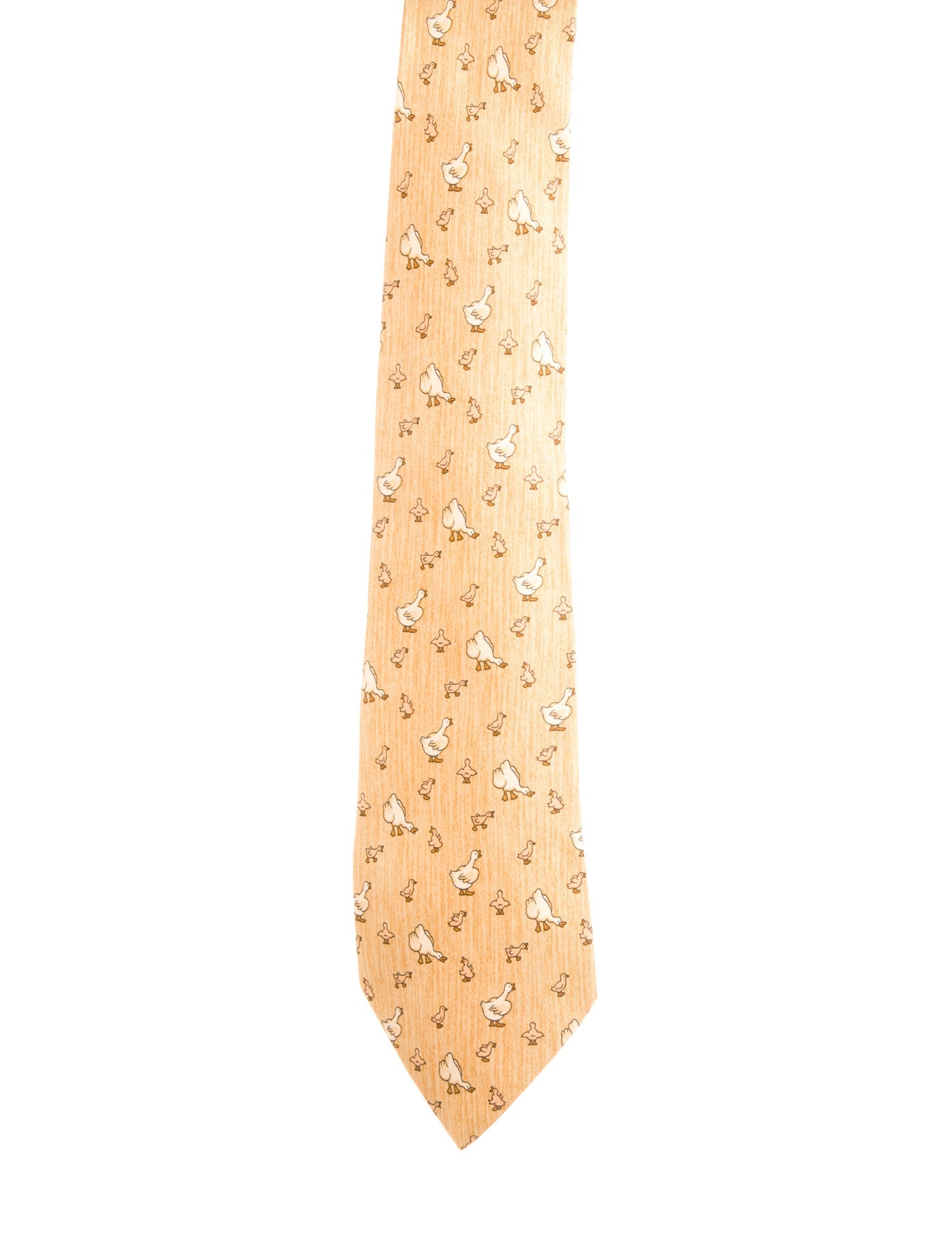Hermès Patterned Tie