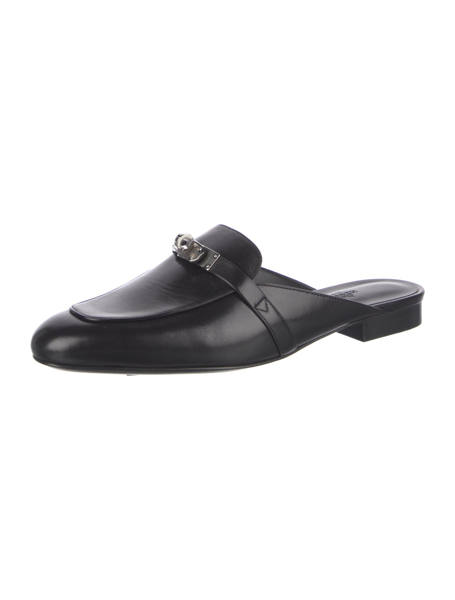 Hermès Oz Leather Mules