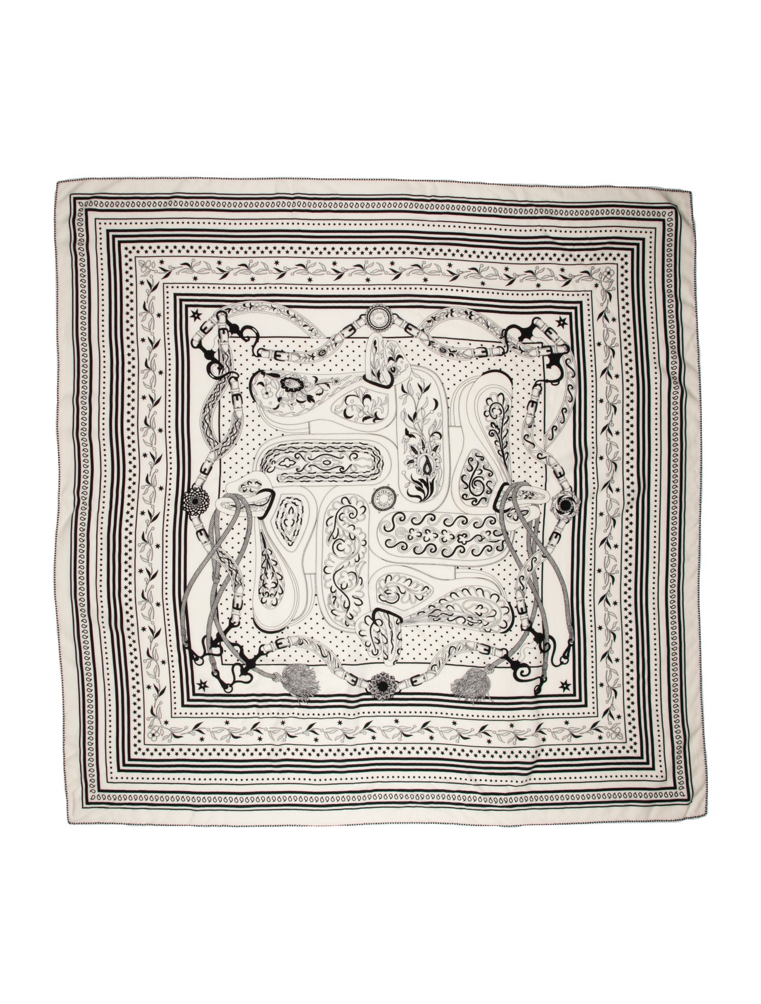 Hermès Festival des Amazones Cashmere Shawl
