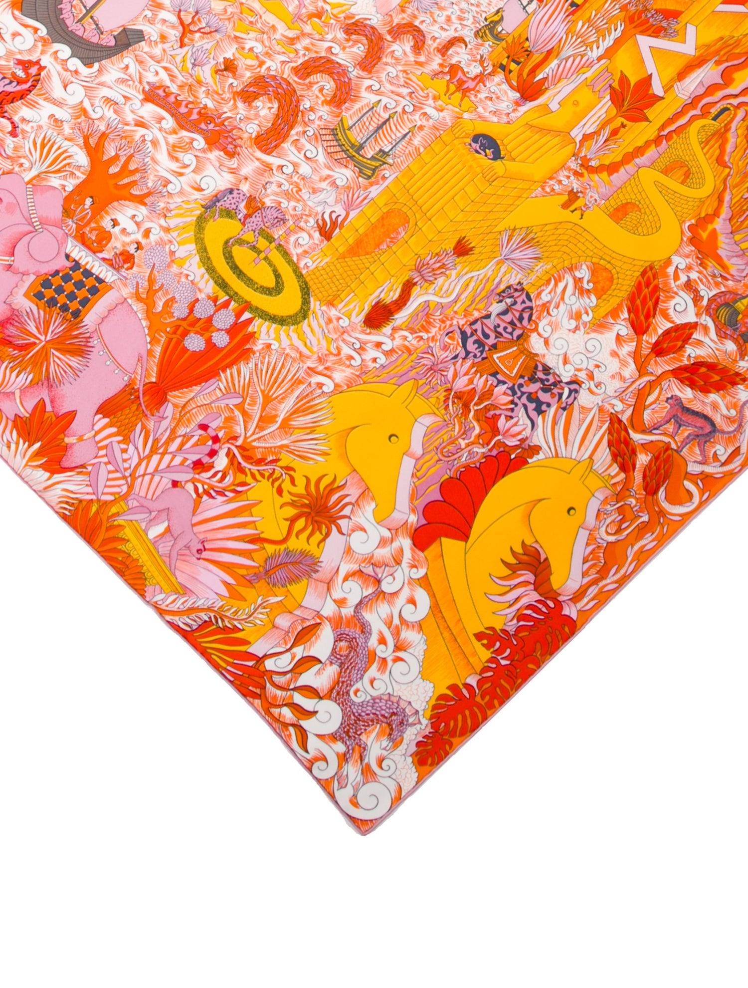 Hermès Cosmographia Universalis Silk Scarf