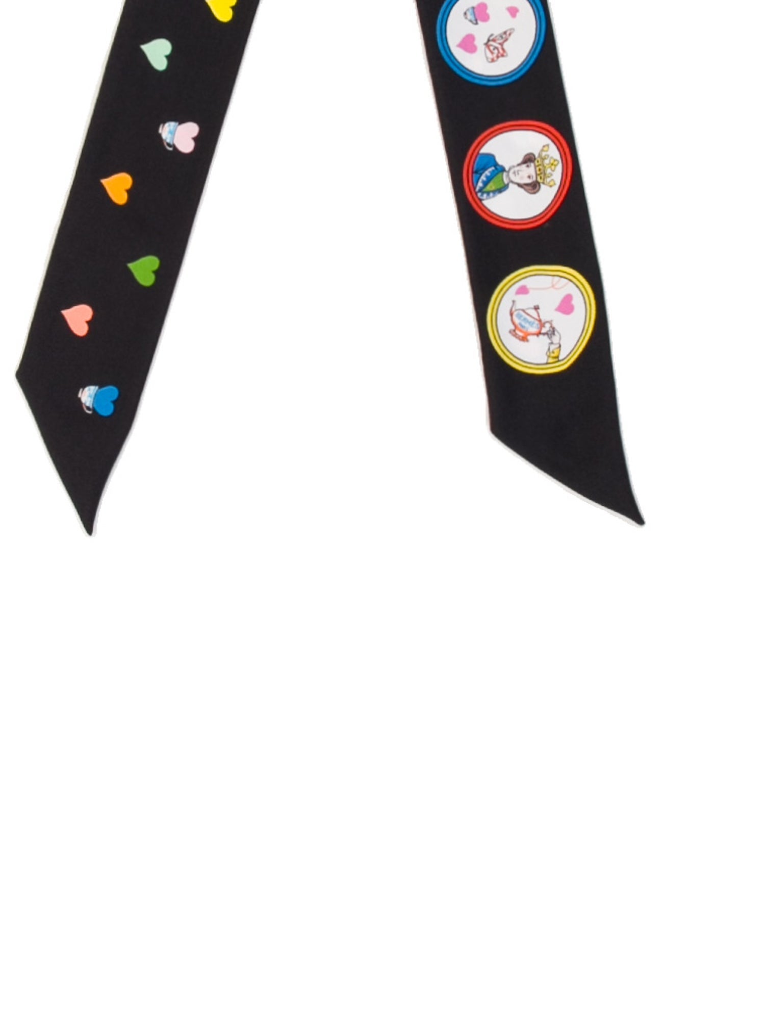 Hermès Tea Time Silk Twilly Scarf