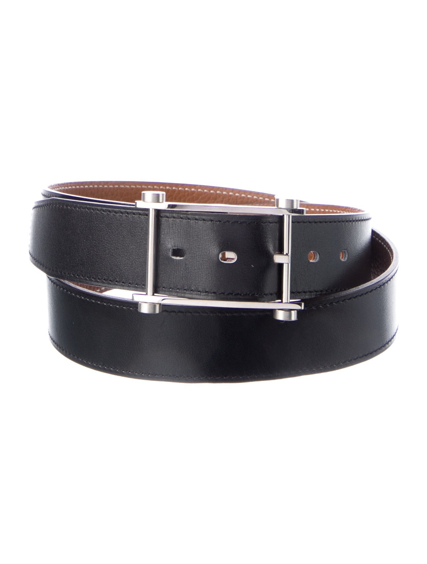 Hermès Reversible 32 mm Belt Strap Belt