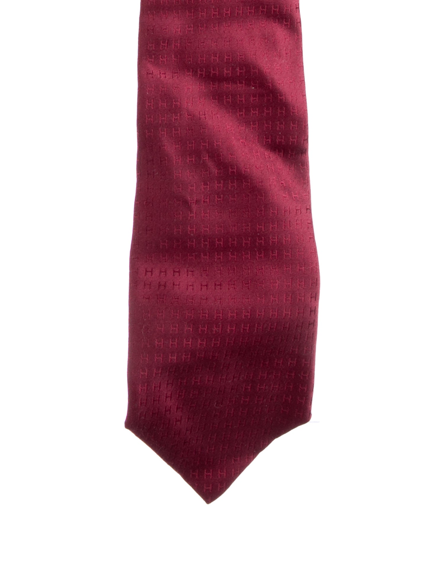 Hermès Silk Patterned Tie w/Tags