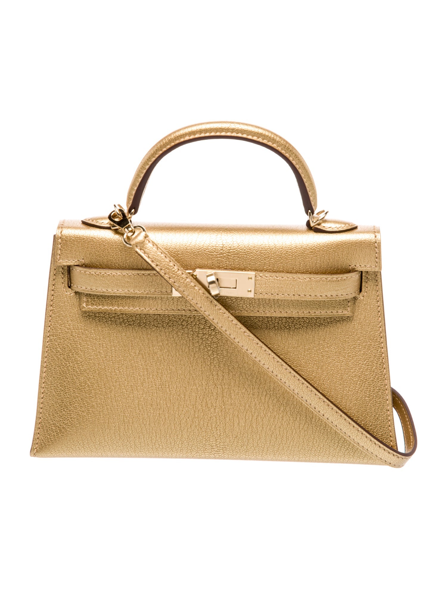 Hermès 2025 Chevre Chamkilight Mini Kelly II Sellier 20