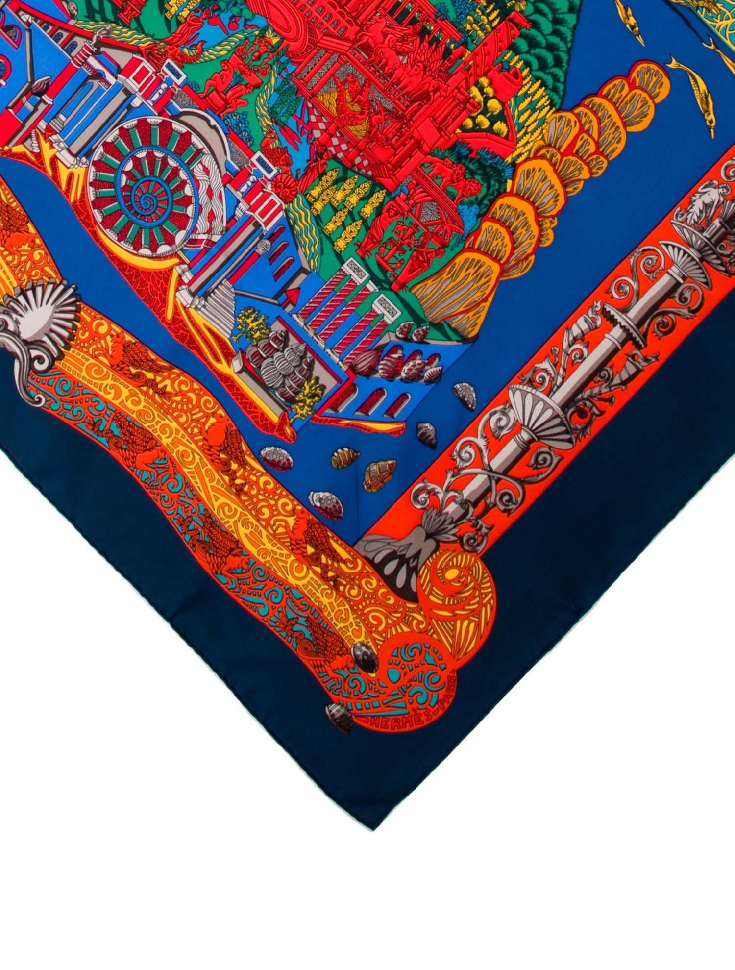 Hermès L'Atlantide Silk Scarf