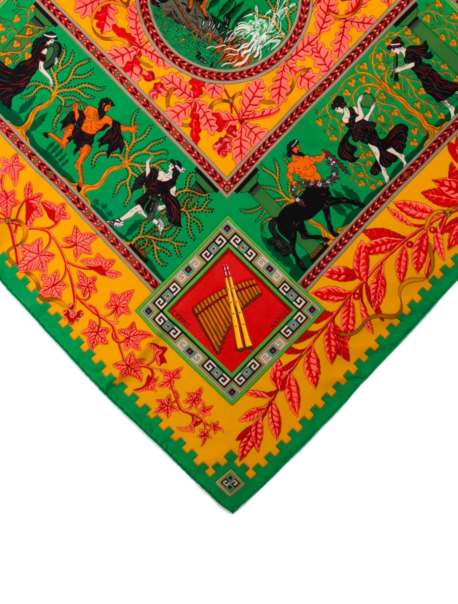 Hermès Musique des Dieux Silk Scarf