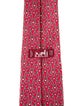Hermès silk pattern tie