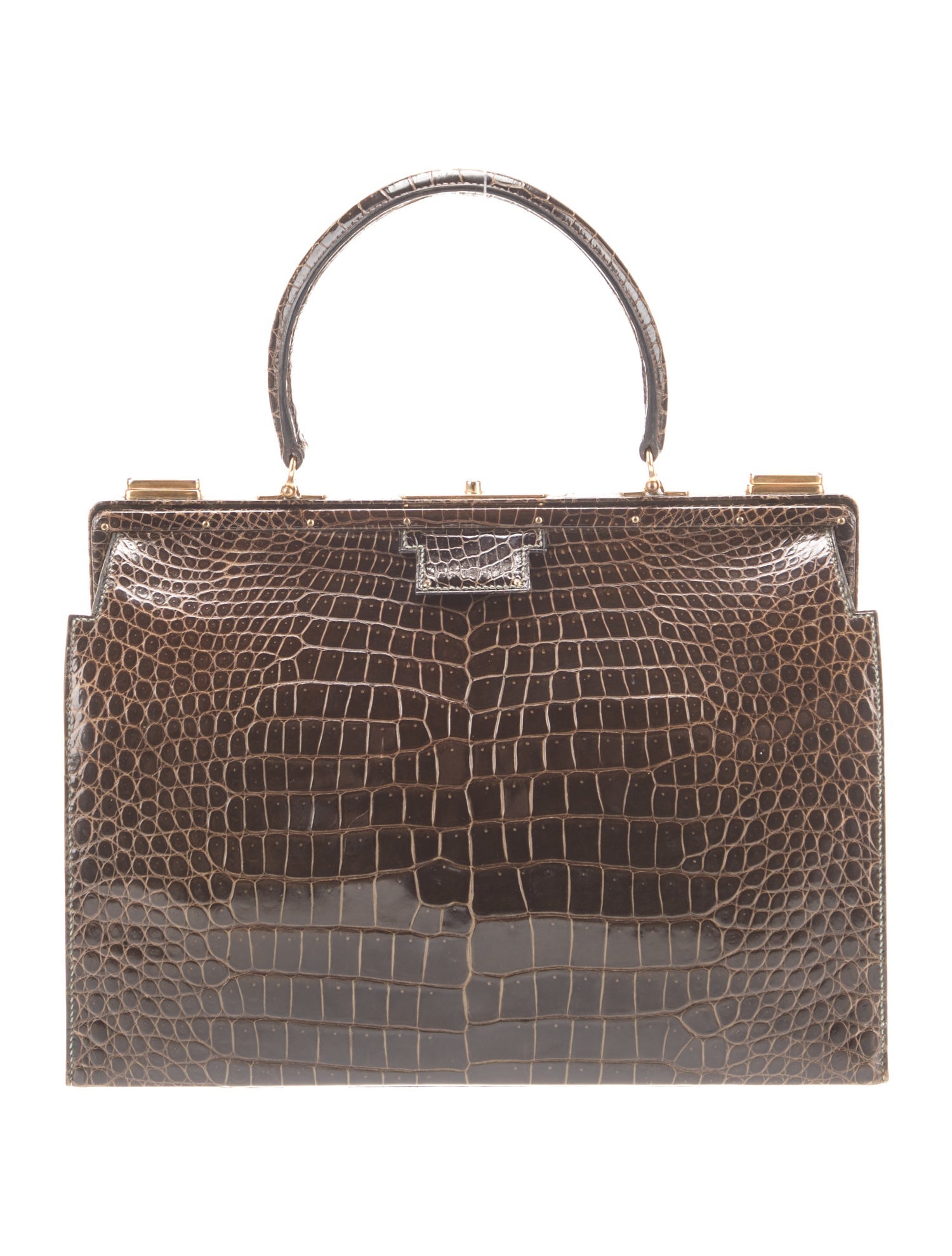 Hermès Shiny Niloticus Crocodile Sac 404