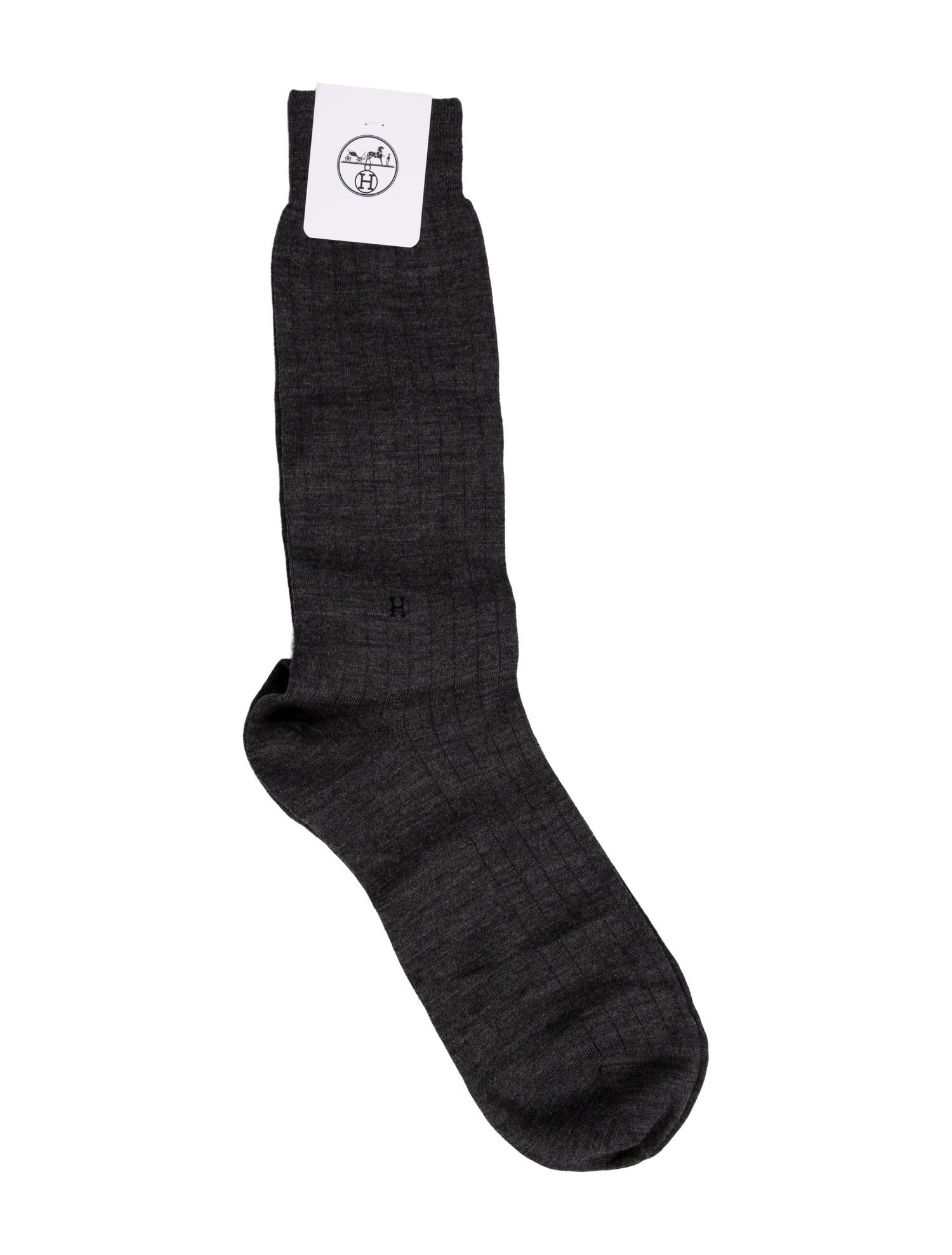 Hermès Wool H Logo Socks