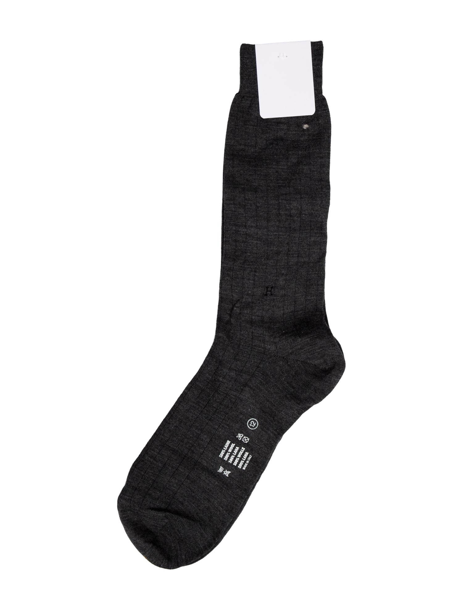 Hermès Wool H Logo Socks