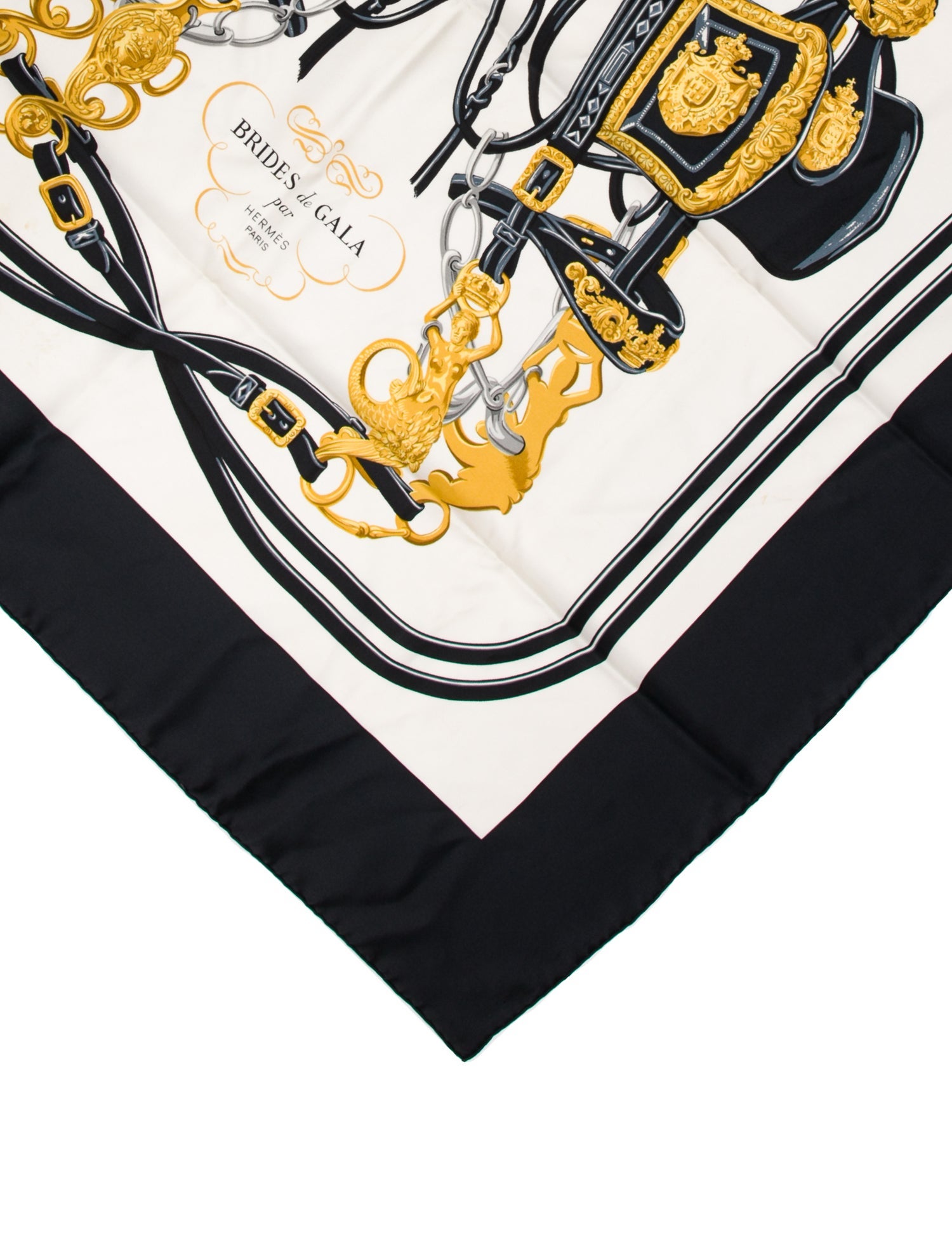 Hermès Brides de Gala Silk Scarf