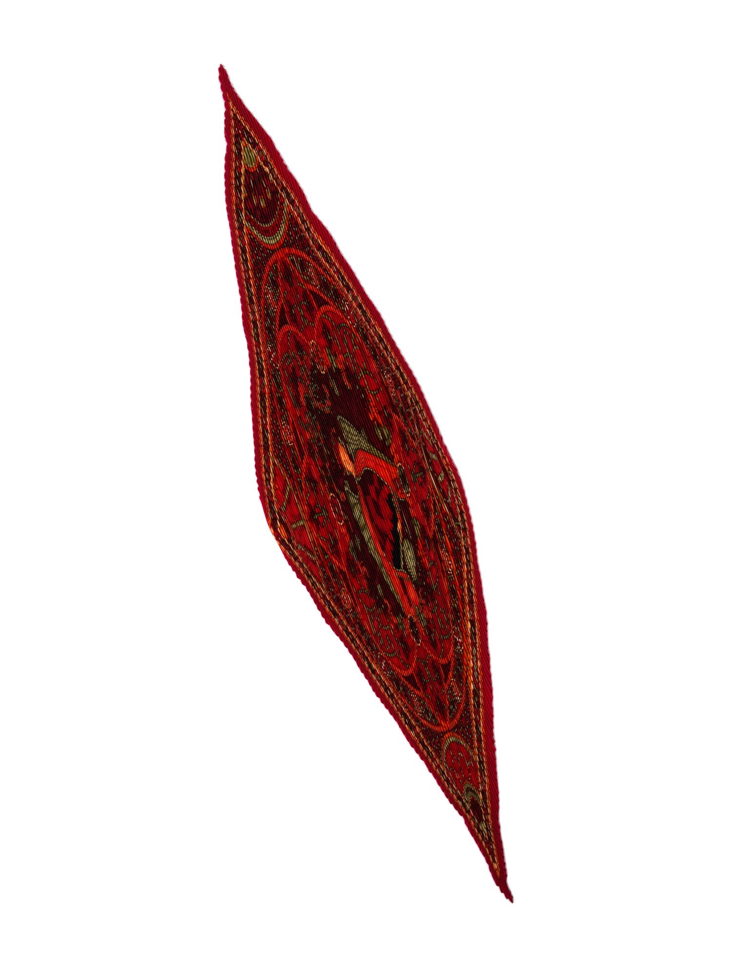 Hermès Lumières de Paris Silk Plissé Scarf