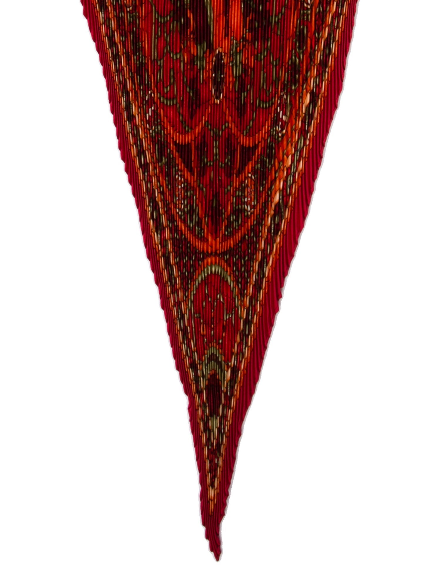 Hermès Lumières de Paris Silk Plissé Scarf