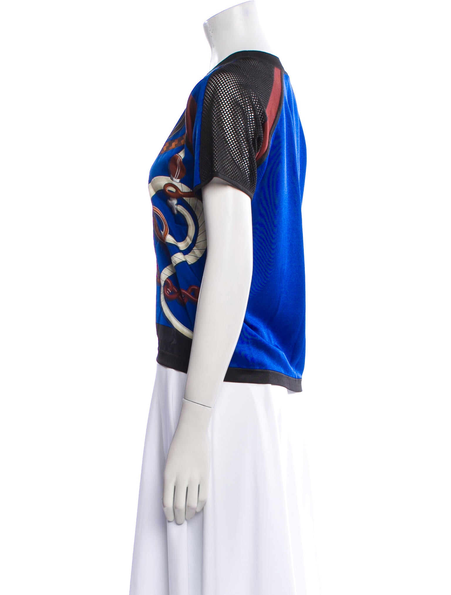 Hermès Silk Printed T-Shirt w/ Tags