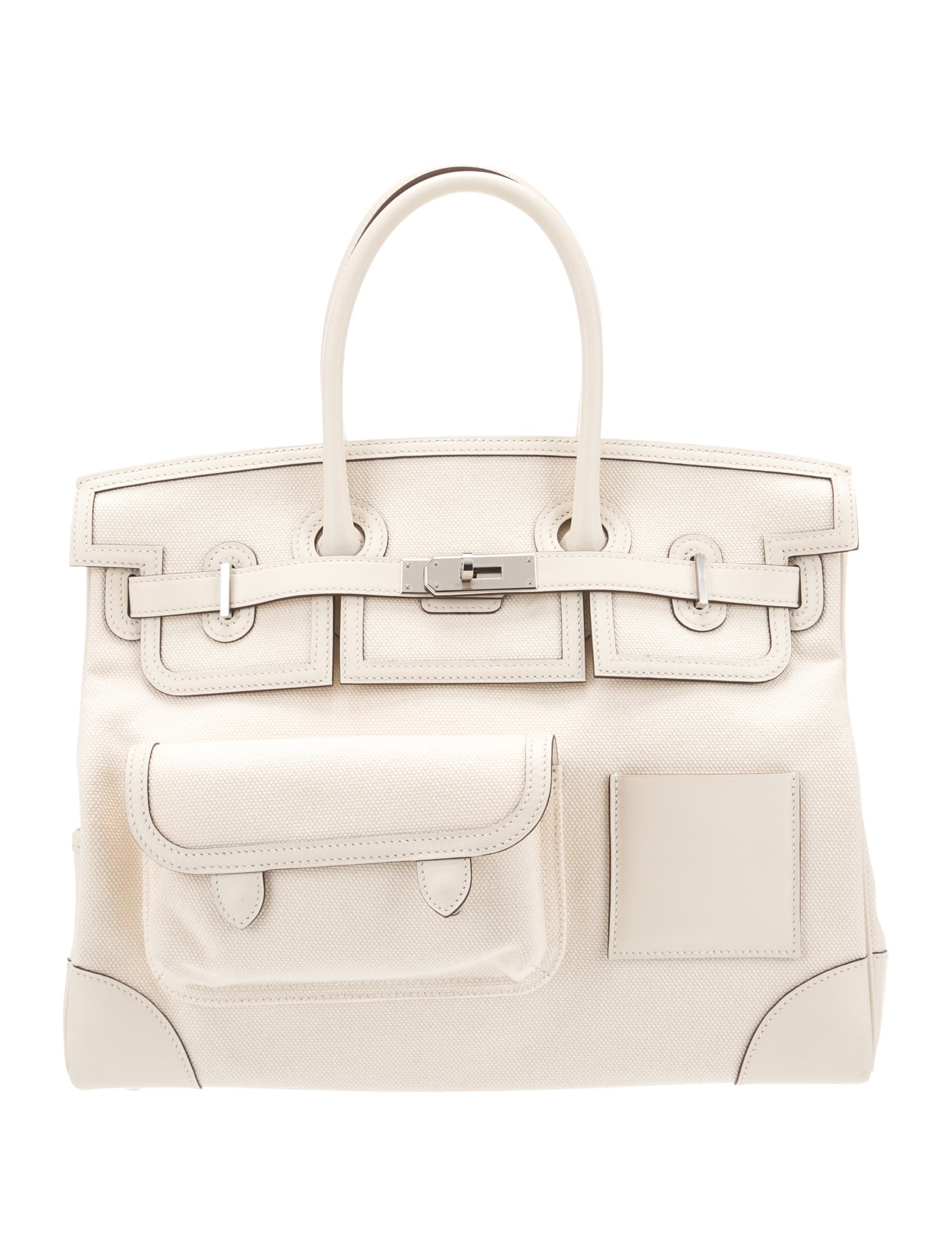 Hermès Toile Goeland & Swift Cargo Birkin 35