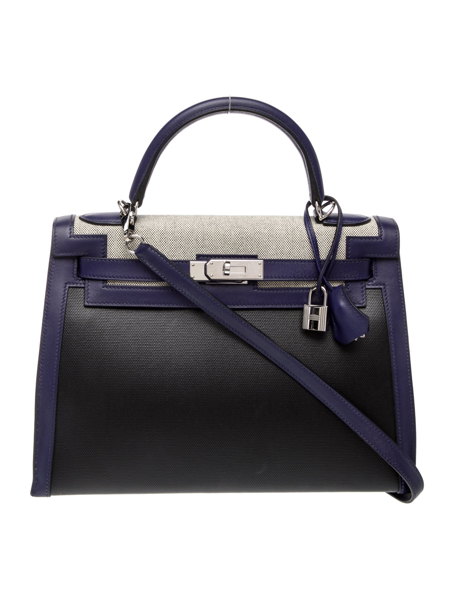 Hermès Toile H Berline Kelly Sellier II 32