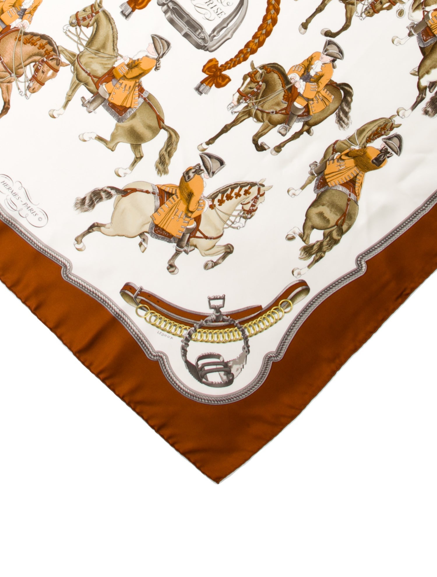 Hermès Reprise Silk Scarf