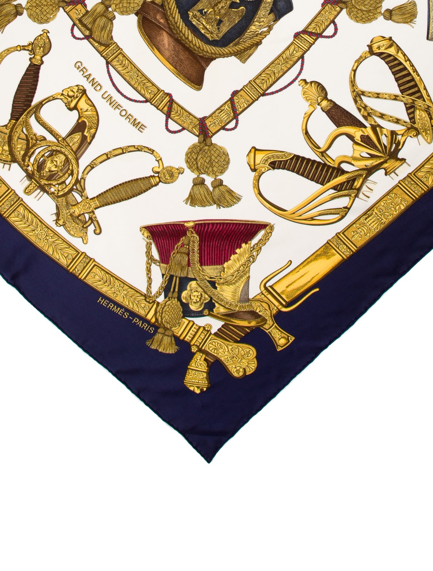 Hermès Grand Uniforme Silk Scarf