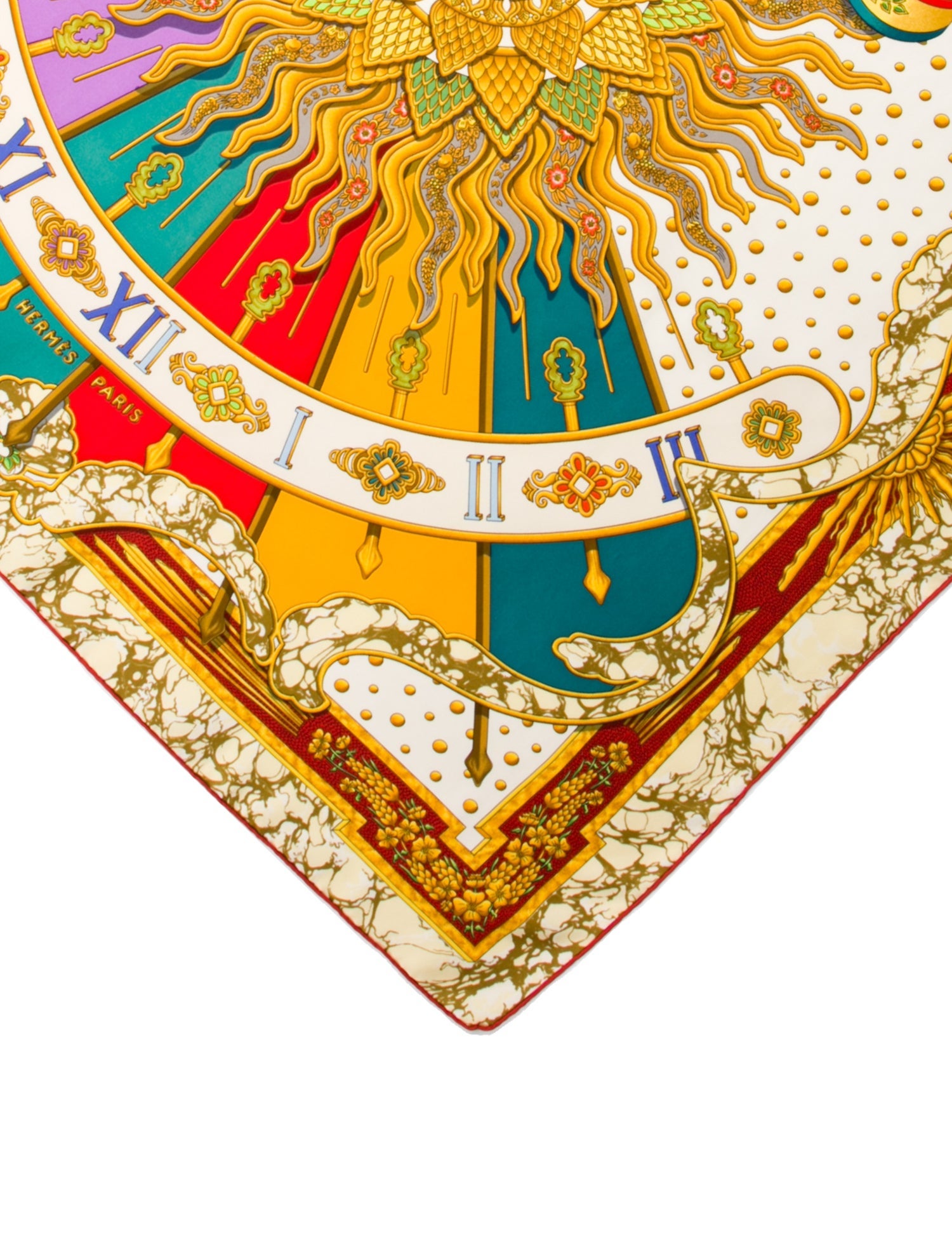 Hermès Carpe Diem Silk Scarf