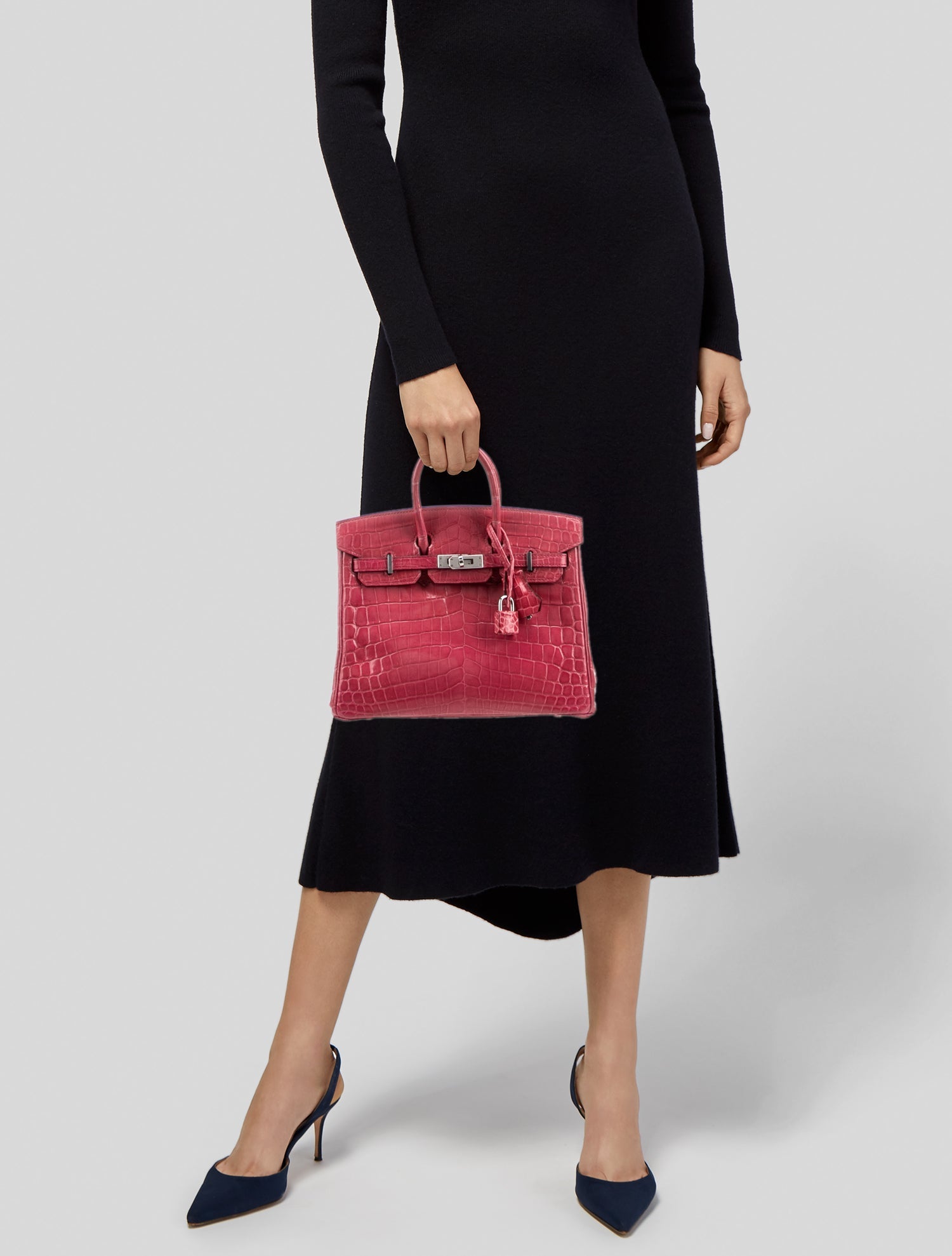 Hermès Shiny Niloticus Crocodile Birkin 25