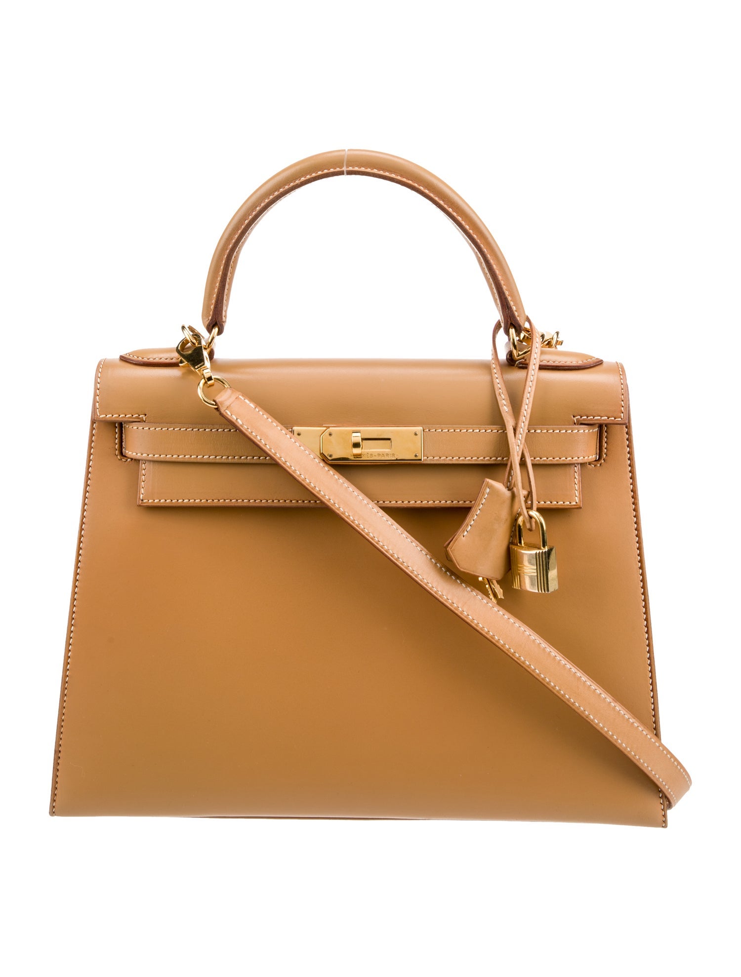 Hermès Vache Natural Kelly II Sellier 28