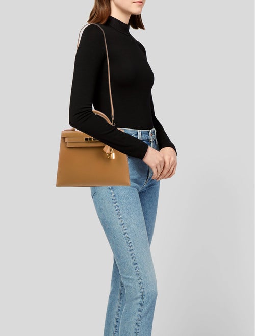 Hermès Vache Natural Kelly II Sellier 28