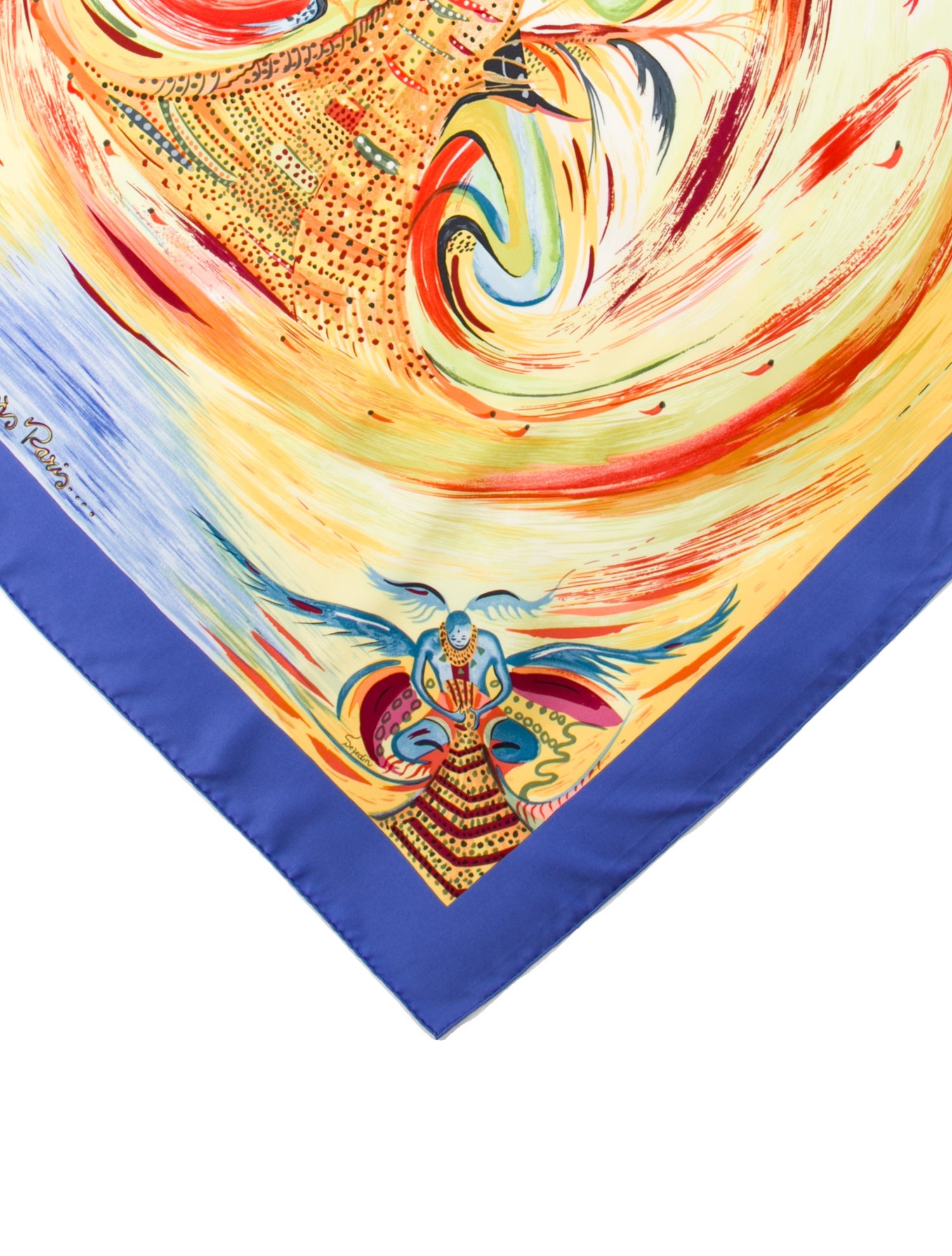 Hermès Les Perles de Turkana Silk Scarf