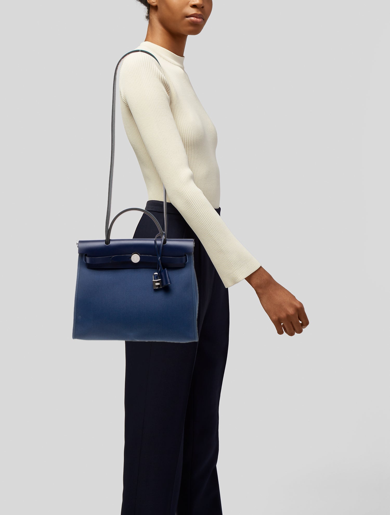 Hermès Toile & Vache Hunter Herbag Zip 31