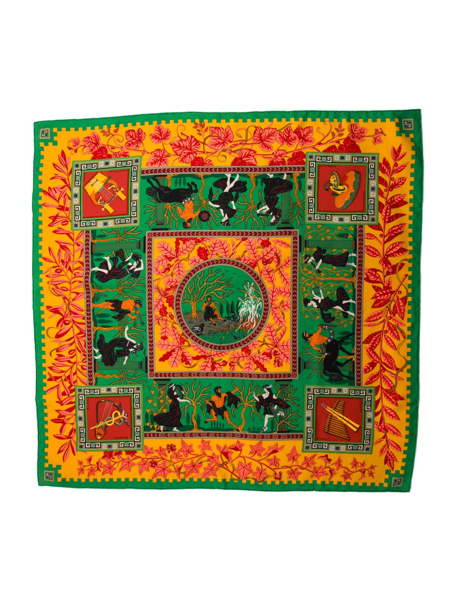 Hermès Kymbala Silk Scarf