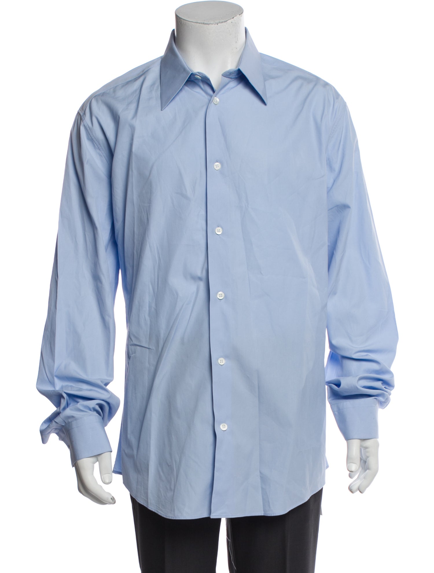 Hermès Long Sleeve Dress Shirt