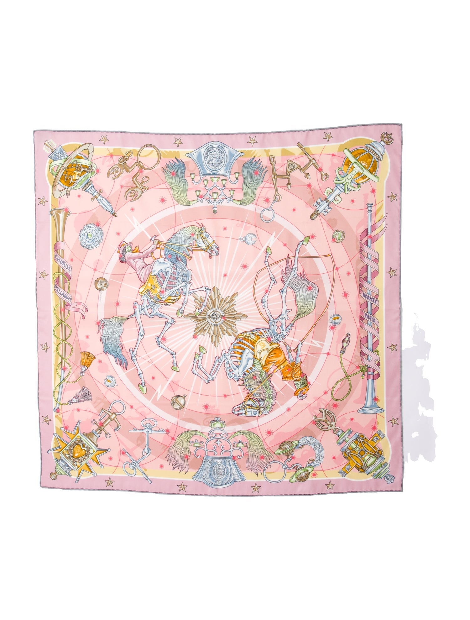 Hermès Chorus Stellarum Silk Scarf